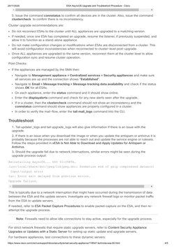 ESA AsyncOS Upgrade and Troubleshoot Procedure - Cisco | PDF | Command ...