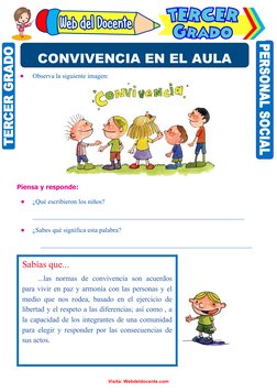 Normas de Convivencia en el Aula | PDF | Relaciones personales, crianza ...