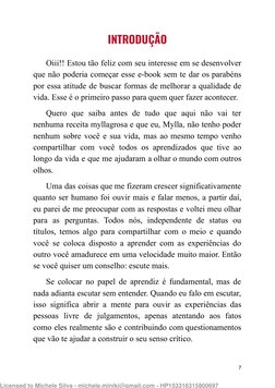 INTRODUÇÃO
Oiii!! Estou tão feliz com seu interesse em se desenvolver
que não poderia começar esse e-book sem te dar os parab