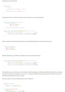 Si seguimos con la clase Coche:
class Coche {  
    String marca;
    Coche(String marca){ this.marca = marca; }
    String g