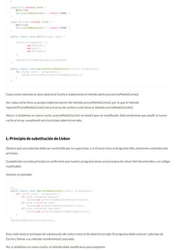 }
class Audi extends Coche {  
    @Override
    int precioMedioCoche() { return 25000; }
}
class Mercedes extends Coche {