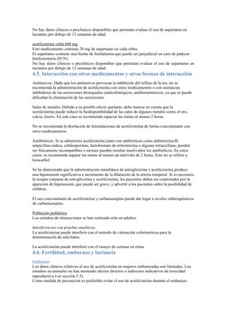 No hay datos clínicos o preclínicos disponibles que permitan evaluar el uso de aspartamo en 
lactantes por debajo de 12 seman