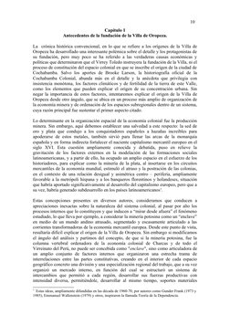 Capítulo 1
Antecedentes de la fundación de la Villa de Oropeza.
La  crónica histórica convencional, en lo que se refiere a lo