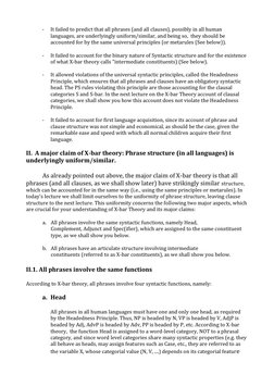 Understanding X-bar Theory in Syntax | PDF | Phrase | Syntax