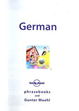Lonely Planet Phrasebooks German | PDF