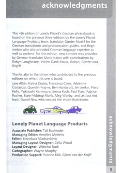 Lonely Planet Phrasebooks German | PDF