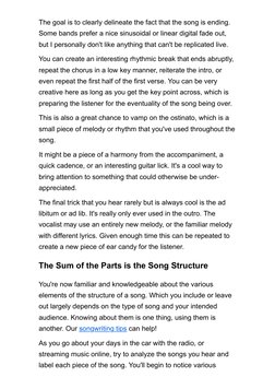 The goal is to clearly delineate the fact that the song is ending.
Some bands prefer a nice sinusoidal or linear digital fade