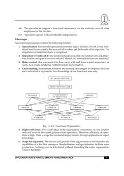9
	

	
	
(iii)
The specialist incharge of a functional department has the authority over all