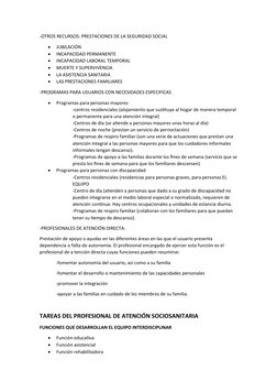 -OTROS RECURSOS: PRESTACIONES DE LA SEGURIDAD SOCIAL

JUBILACIÓN

INCAPACIDAD PERMANENTE

INCAPACIDAD LABORAL TEMPORAL

M