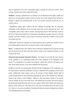 then be supported on two more intermediate pillars, normally of a narrower section, which
will thus transmit some of the weig