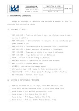 ESPECIALIZAÇÃO EM
ESPECIALIZAÇÃO EM
ESPECIALIZAÇÃO EM
ESPECIALIZAÇÃO EM    
ESTRUTURAS METALICAS
ESTRUTURAS METALICAS
ES