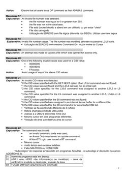 Adabas Response Codes Overview | PDF | Information Technology ...