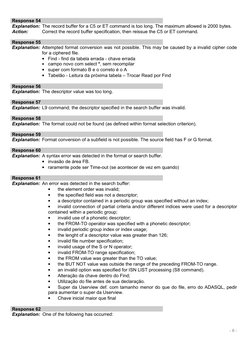 Adabas Response Codes Overview | PDF | Information Technology ...