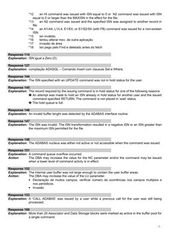 Adabas Response Codes Overview | PDF | Information Technology ...