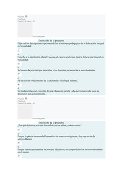 Pregunta 10
Finalizado
Puntúa 1,00 sobre 1,00
Marcar pregunta
Enunciado de la pregunta
Elija cuál de las siguientes opciones