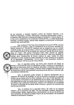 de sus funciones, a cualquier organismo público del Gobierno Nacional, a los 
Gobiernos Regionales y Locales, instituciones y