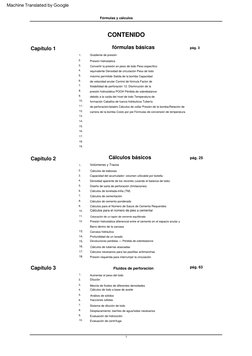CONTENIDO
Cálculos  de  cemento  ponderado
Sistema  de  dilución  de  lodo
1.  
2.  
3.  
4.  
5.  
6.  
7.  
8.  
9.  
10.