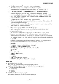 Computer Software Notes PDF | PDF