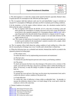 Engine Room Procedures and Checklists | PDF | Piston | Fuel Oil