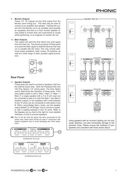Powerpod 620/740 Plus User Manual | PDF | Equalization (Audio
