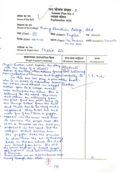 Micro Teaching Lesson Plans for English | PDF | Psychological Schools ...