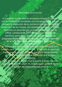 Estimados alumnos/as: 
Estimados alumnos/as:  
 El presente cuadernillo se encuentra dirigido a ustedes 
El