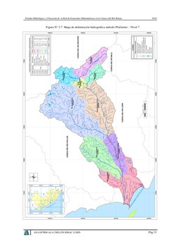 Cuenca Rimac Mapa y Estudio de la Cuenca del Río Rímac | PDF | Cuenca de drenaje | Río