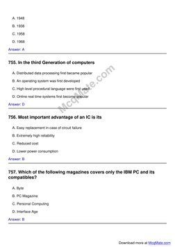 A. 1948
B. 1938
C. 1958
D. 1968
Answer: A (https://McqMate.com (https://McqMate.com/topic/16/computer-fundamentals-set-31?utm
