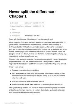 Never split the difference - Chapter 1
1
Never split the difference - 
Chapter 1
Created
Last Edited Time
Type
Created By
Par