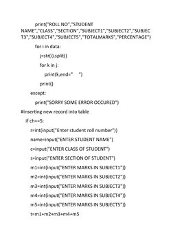 Student Marks Management System | PDF | Databases | Table (Database)