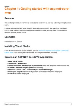 ASP Net Core MVC | PDF | Business