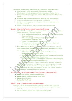 Checkpoint Firewall Interview Questions Answers Vol 1.0 | PDF ...