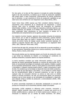 Introducción a los Procesos Industriales
                TECSUP
Por otra parte, en la obra de Marx aparece el concepto de cam