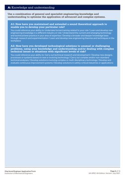 Chartered Engineer Application Guide | PDF | Engineering | Competence ...