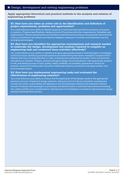Chartered Engineer Application Guide | PDF | Engineering | Competence ...