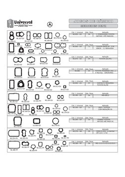 MERCEDES BENZ
Cód. J. Universal
48.050 - GV
        
Aplicação
09
J. P/REDUZIDA TOYOTA     
ANTIGO  ATÉ MAIO/81
Qtde. Peças
C