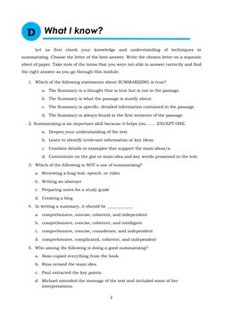English For Academic and Professional Purposes: Quarter 1 - Module 3 ...