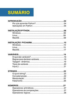 Aprendendo Python do Zero: Guia Completo | PDF | Python (linguagem de ...