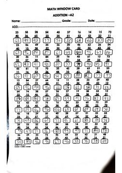 Math Window Card | PDF