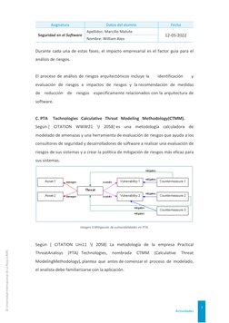 Asignatura 
Datos del alumno 
Fecha 
Seguridad en el Software 
Apellidos: Marcillo Matute 
12-05-2022 
Nombre: William Alex