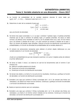 Prof. José Luis Quintero