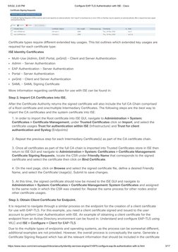 Configure EAP-TLS Authentication With ISE - Cisco | PDF | Radius ...