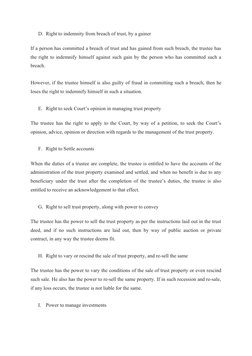 Trustee Appointment and Responsibilities | PDF | Trust Law | Trustee
