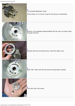 Bosch VE Injection Pump Rebuild Guide | PDF | Diesel Engine | Pump