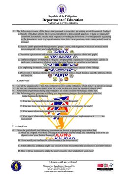 DepEd Action Research Proposal Guide | PDF | Typefaces | Data Analysis