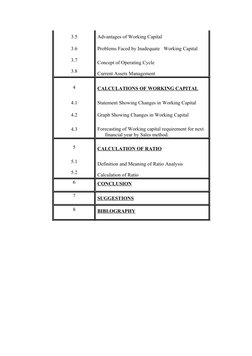 3.5
Advantages of Working Capital
3.6
Problems Faced by Inadequate   Working Capital
3.7
Concept of Operating Cycle
3.8
Curre