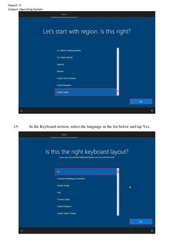 Windows 10 Installation Steps Guide | PDF | Windows 10 | Operating System