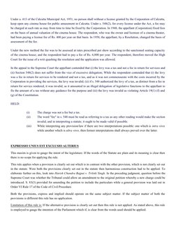 Under a. 413 of the Calcutta Municipal Act, 1951, no person shall without a license granted by the Corporation of Calcutta,
k