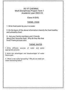 MDP Project Guidelines for Class 3 | PDF