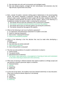 Final Exam for Assessment of Learning 2 | PDF | Educational Assessment ...